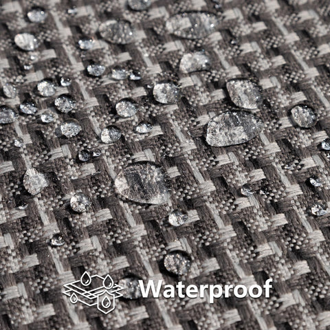 K KEVIN TEXTILE textura de poliéster con recubrimiento PU, repelente al agua
