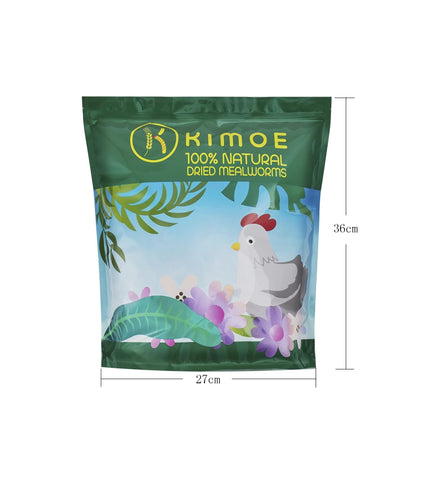 kimoe textura closeup de tenebrios y beneficio de alta proteína