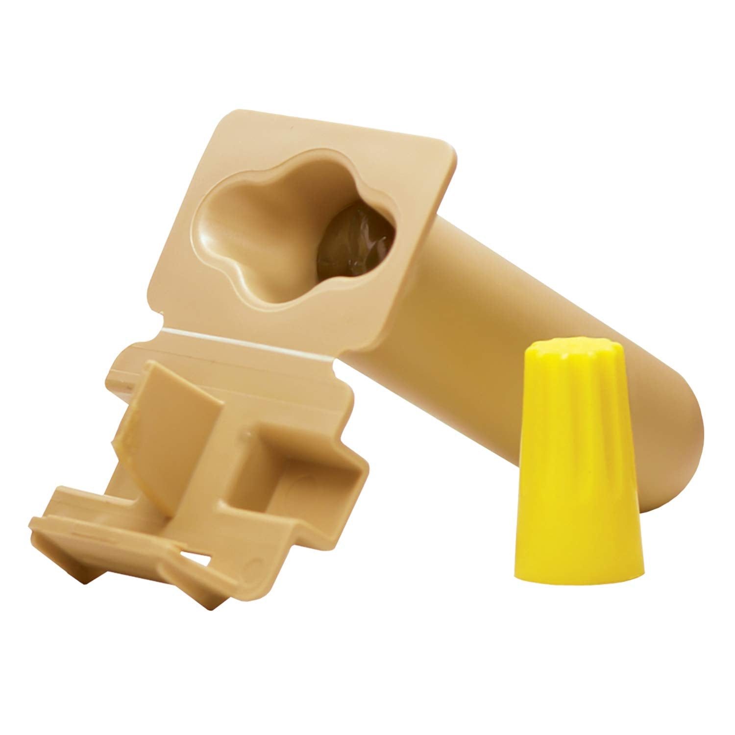 nVent KING INNOVATION vista frontal del conector listo para enterrado, protege empalmes