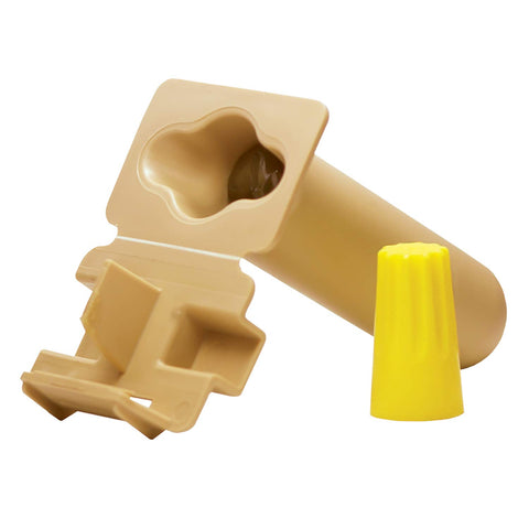 nVent KING INNOVATION vista frontal del conector listo para enterrado, protege empalmes