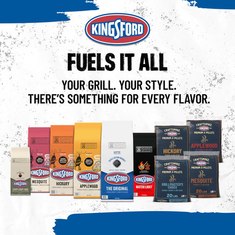 Kingsford cierre del embalaje y material resistente, conserva las briquetas