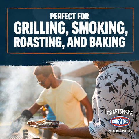 Kingsford costillas ahumadas con humo intenso que realza sabores