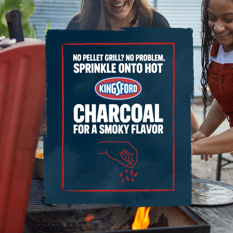 Kingsford restos de ceniza mínima tras uso, limpieza más fácil y mejor rendimiento