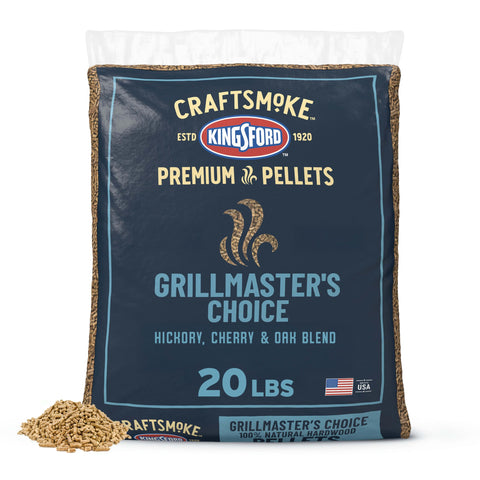 Kingsford Craftsmoke frente del paquete mostrando el diseño y peso