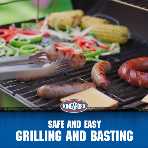 Kingsford tenazas con agarre de silicona antideslizante para control seguro