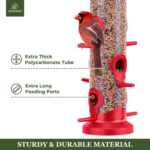 Kingsyard primer plano del plástico rígido resistente al clima y duradero