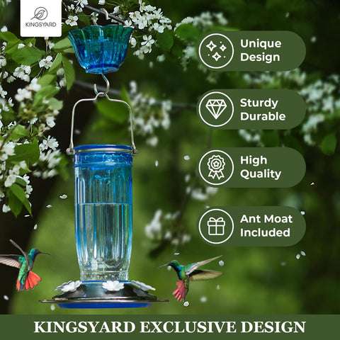 Kingsyard cierre con seis puertos en forma de flor facilitando alimentación simultánea