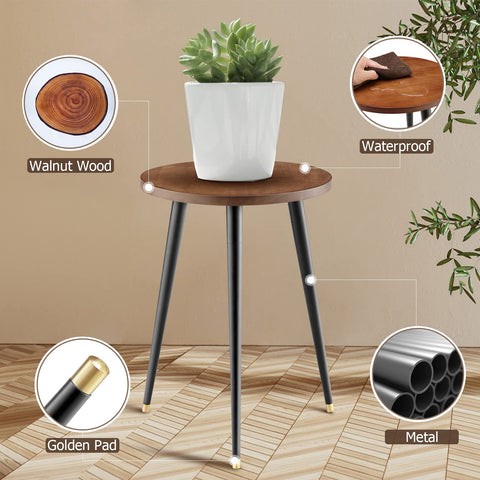 KINNARY mesa con maceta en salón realza decoración interior moderna