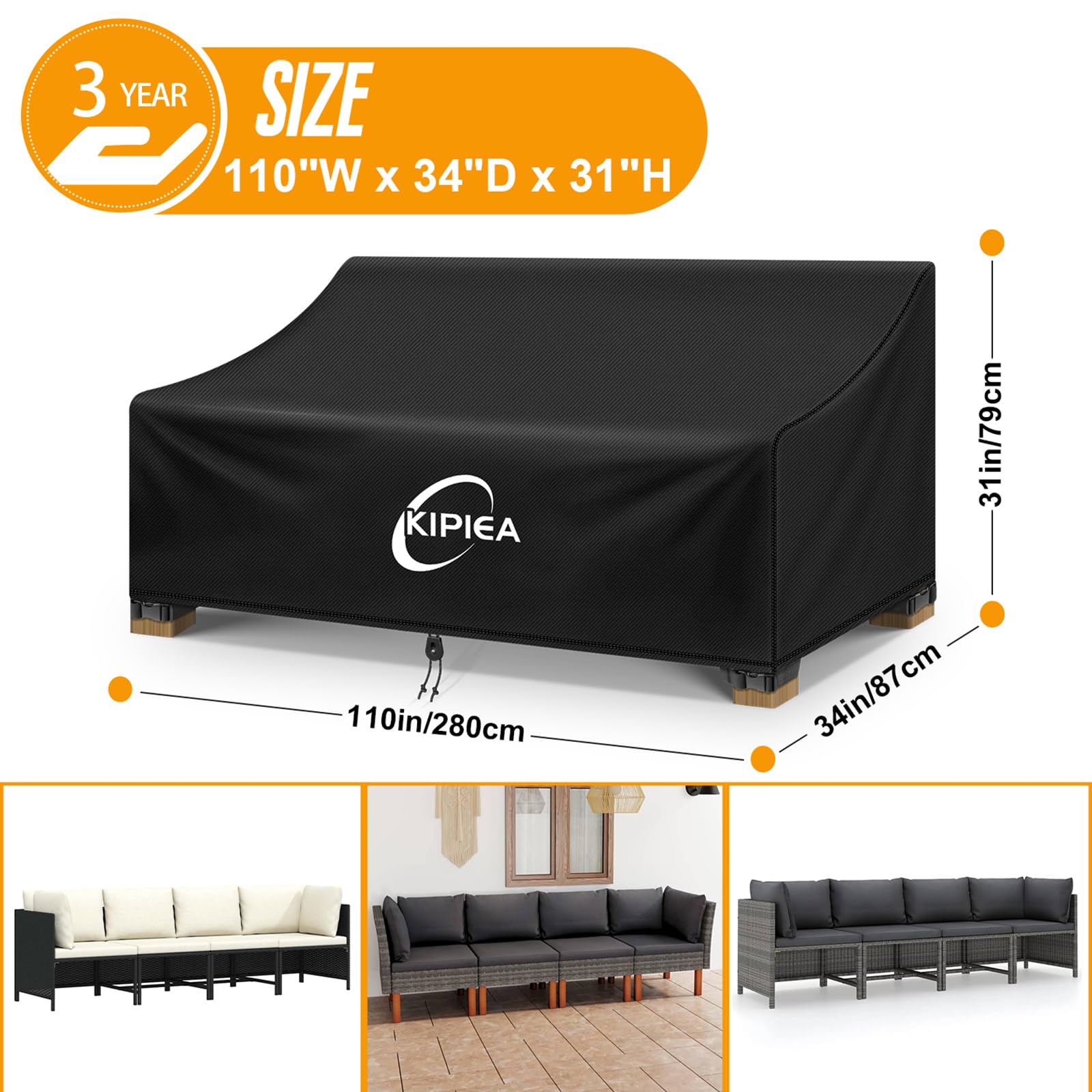 Kipiea detalle de costuras con cinta impermeable que evita filtraciones