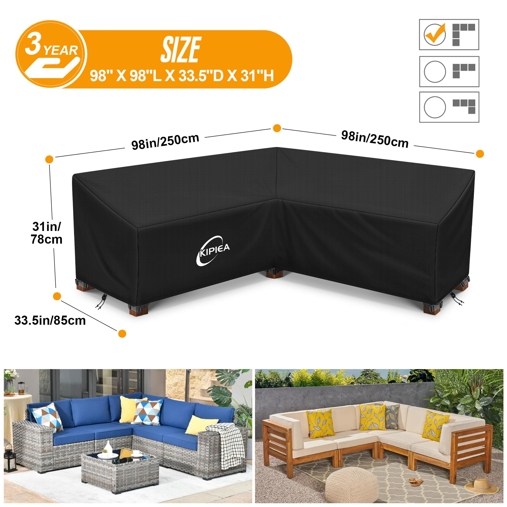 Kipiea textura 420D doble PU que repele agua y suciedad