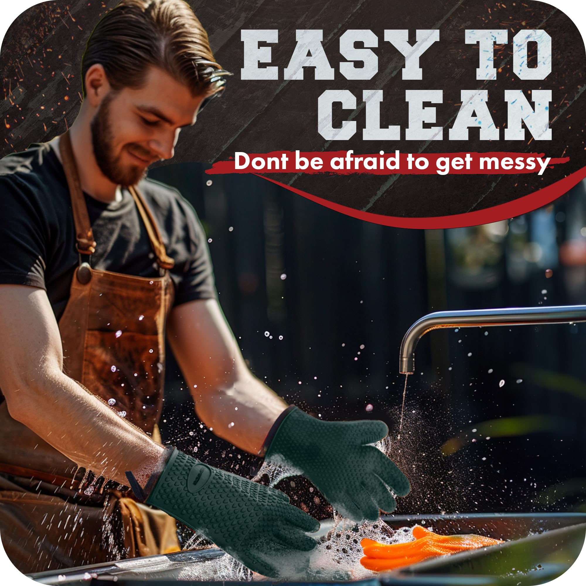 Kitchen Perfection accesorios incluidos: colgadores adhesivos y ebooks útiles