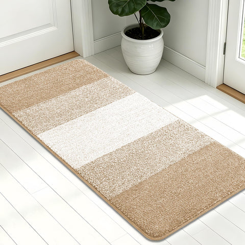 Kitinjoy felpudo frontal 54x24 visible y atractivo, mantiene suelos limpios