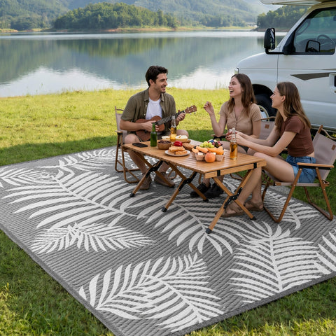 Kohree alfombra dentro funda para guardado mostrando portabilidad práctica