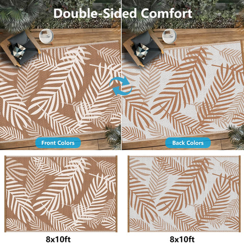 Kohree alfombra reversible volteada para ver ambos lados y opciones de color
