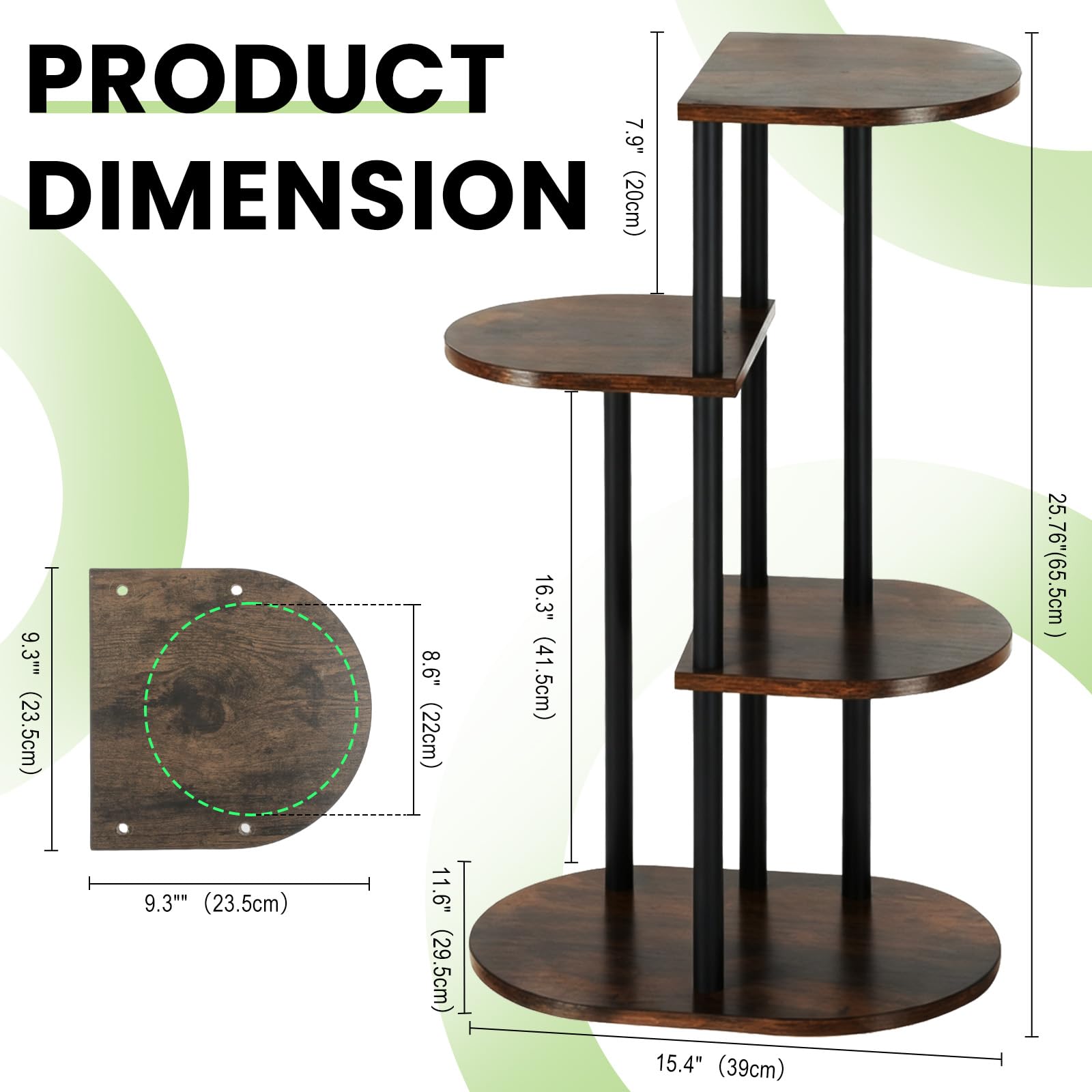 Korrie Home primer plano de la textura de madera con acabado rústico