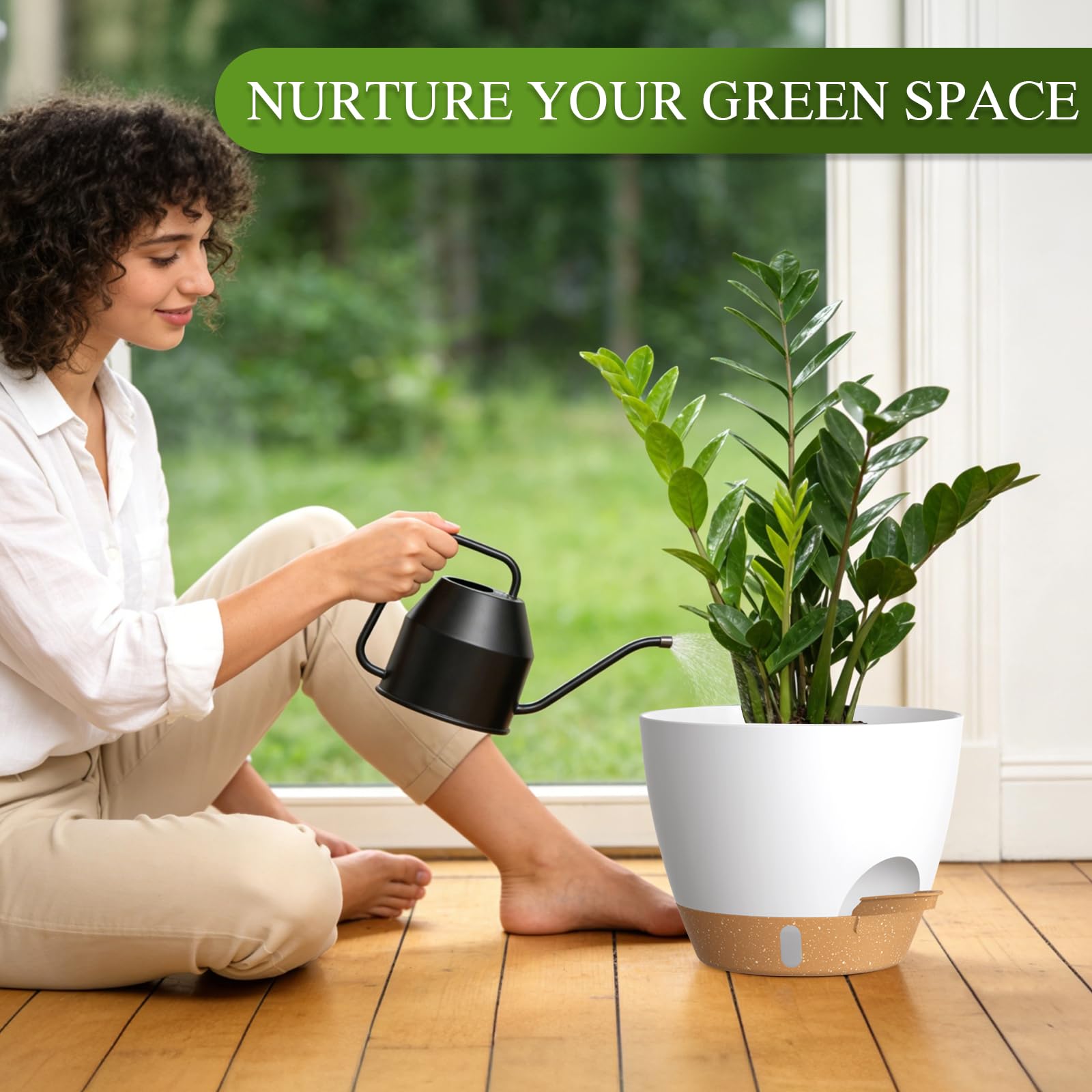 KUGAZ comparación de los tres tamaños 12, 10 y 8 pulgadas para diferentes plantas
