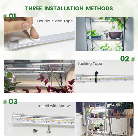 Kullsinss accesorios incluidos con tornillos y cintas para montaje sencillo