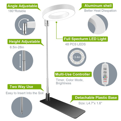 Kullsinss base desmontable con maceta para colocación estable y segura