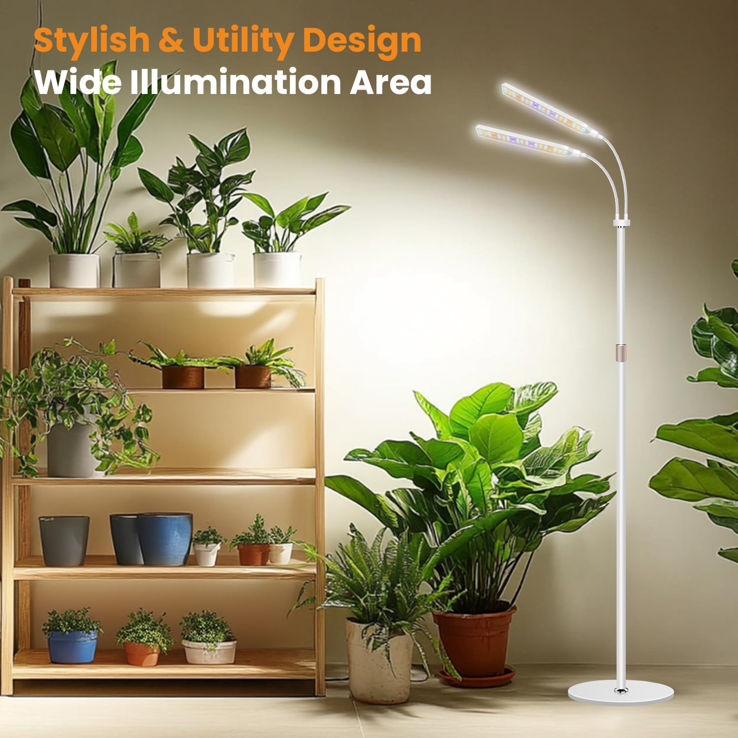 Kullsinss detalle de 114 LEDs y control para espectro versátil