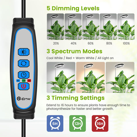 Kullsinss panel de control con temporizador y modos para programar ciclos