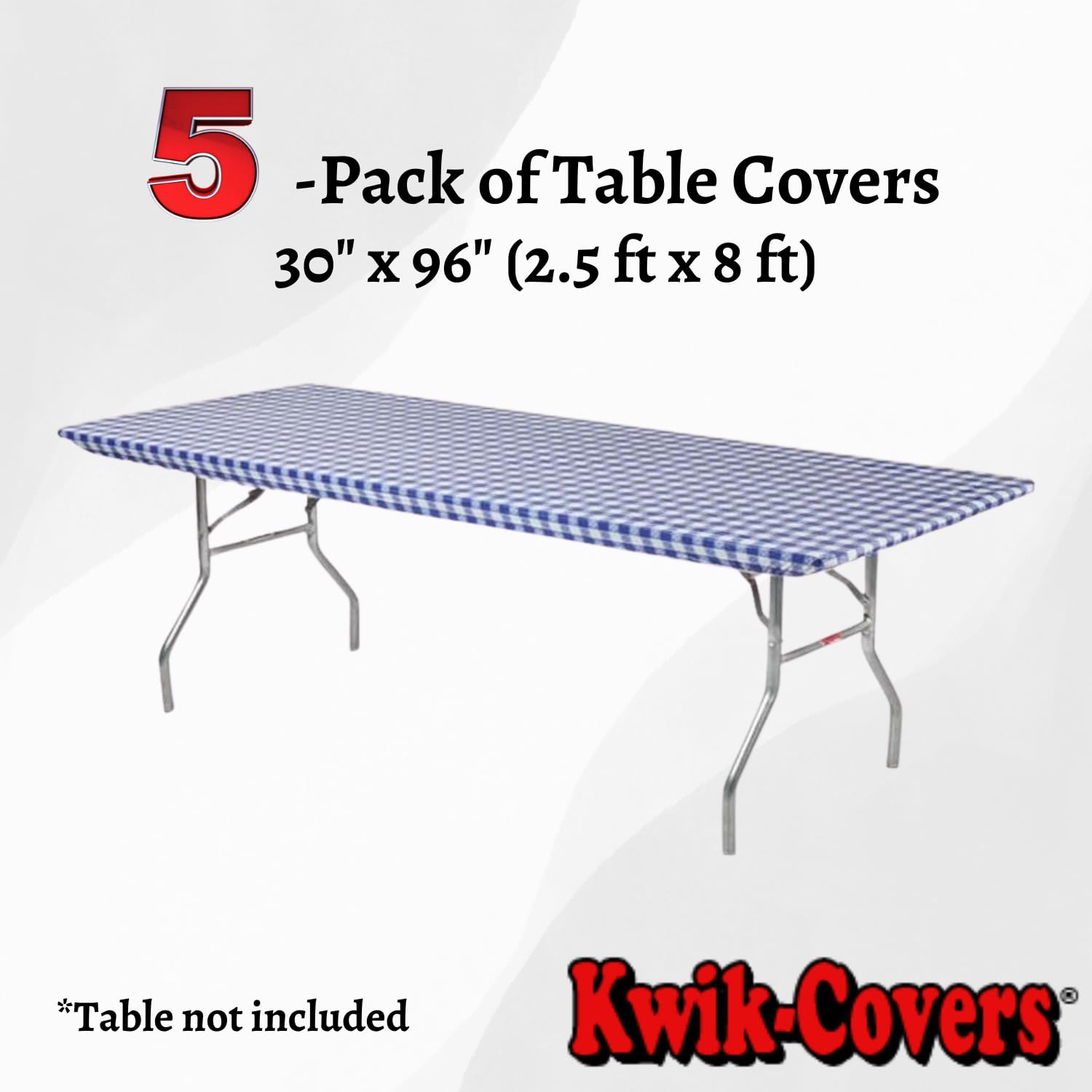 Kwik-Covers primer plano del elástico en esquina que asegura ajuste firme