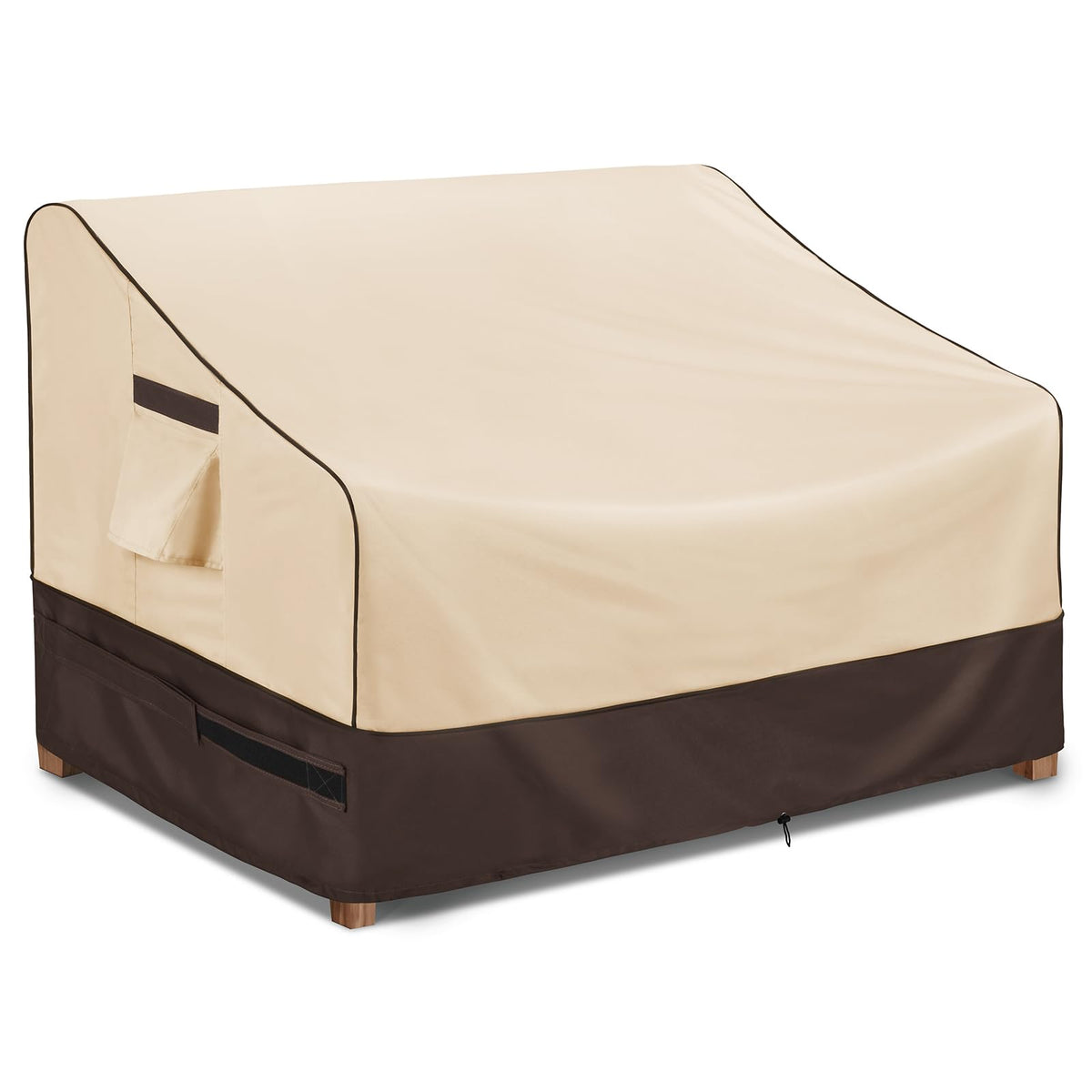 KylinLucky vista frontal de la funda protegiendo sofá, protección contra lluvia