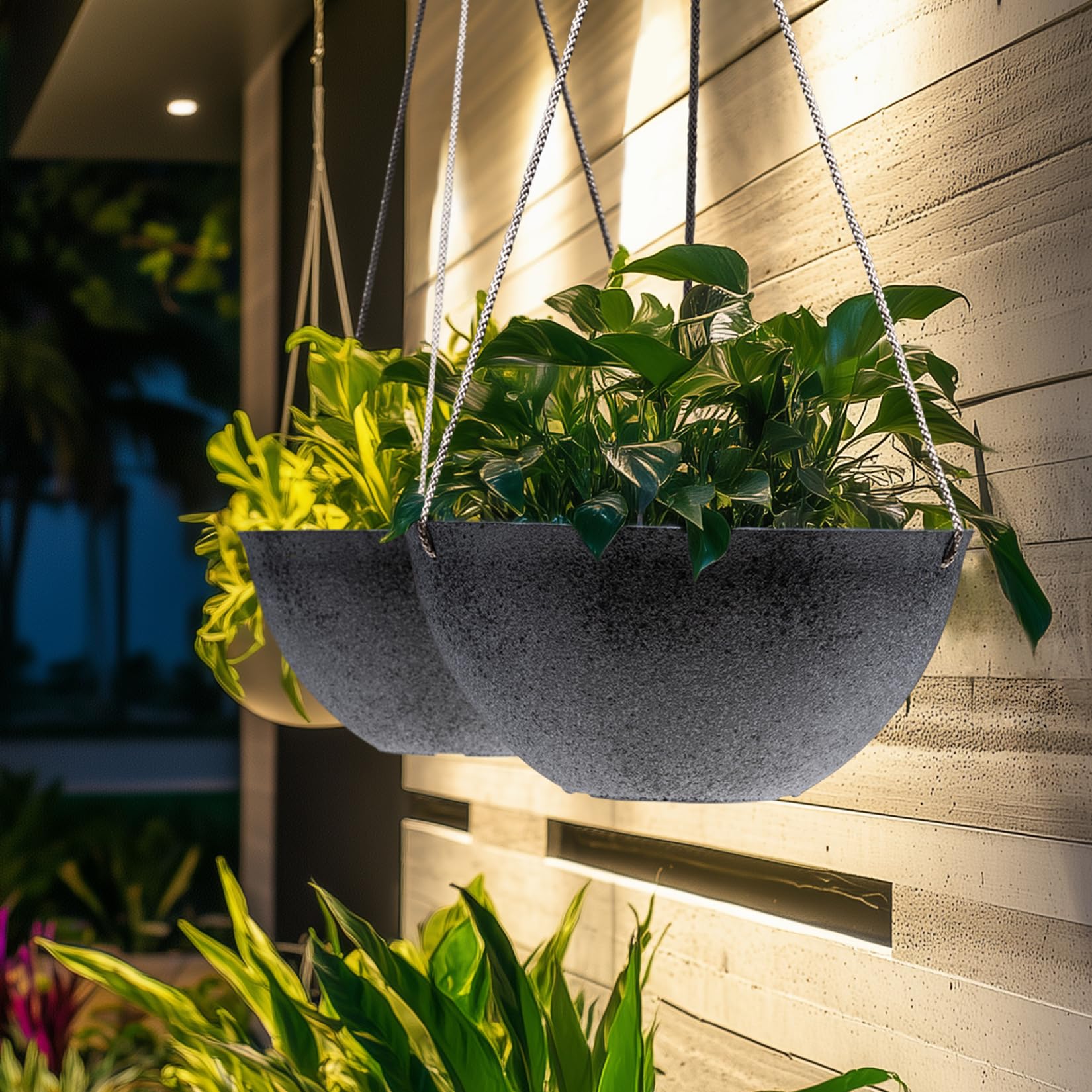 LA JOLIE MUSE composición en terraza con estilo industrial contemporáneo