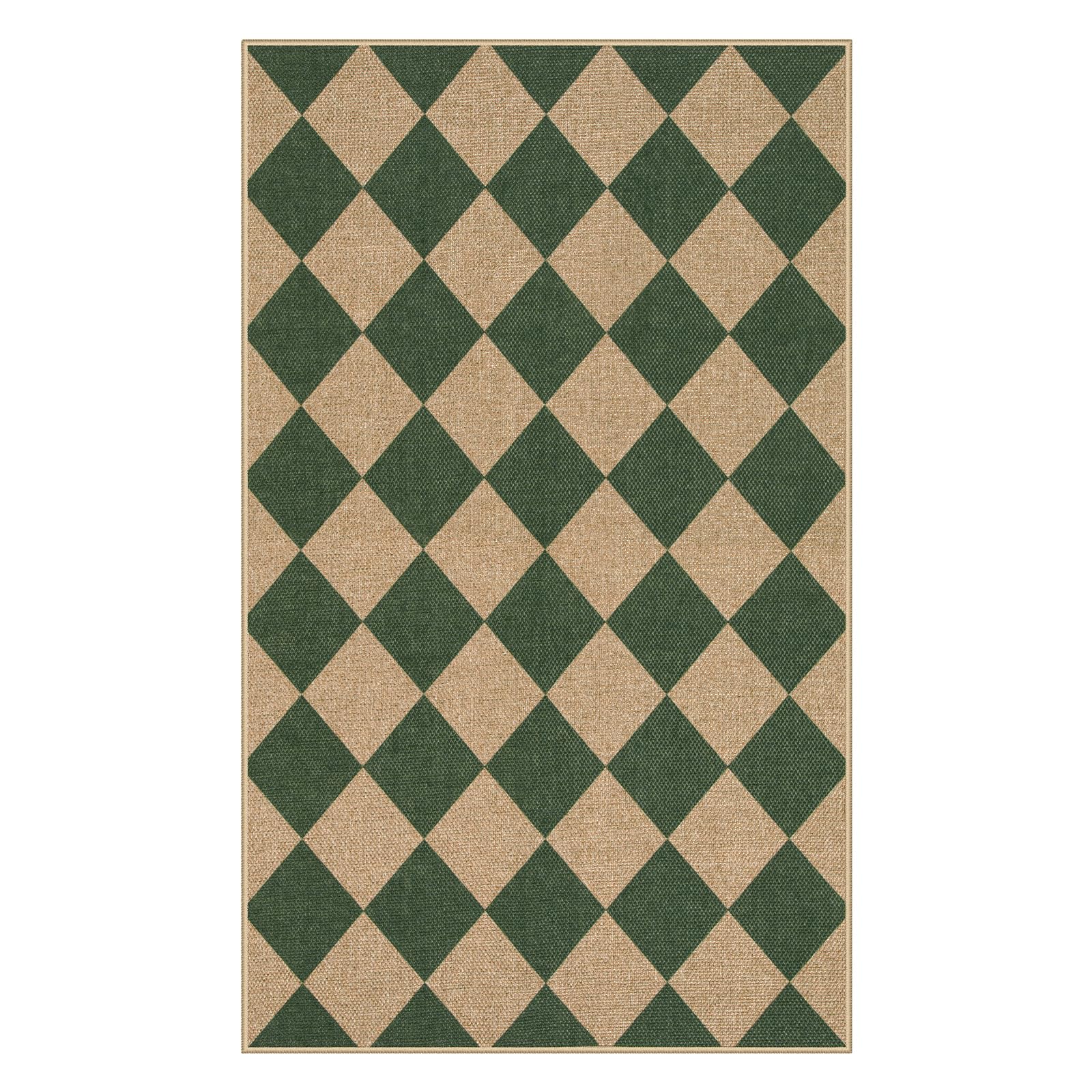 Lahome alfombra en ambiente decorado integrando estilo moderno y farmhouse