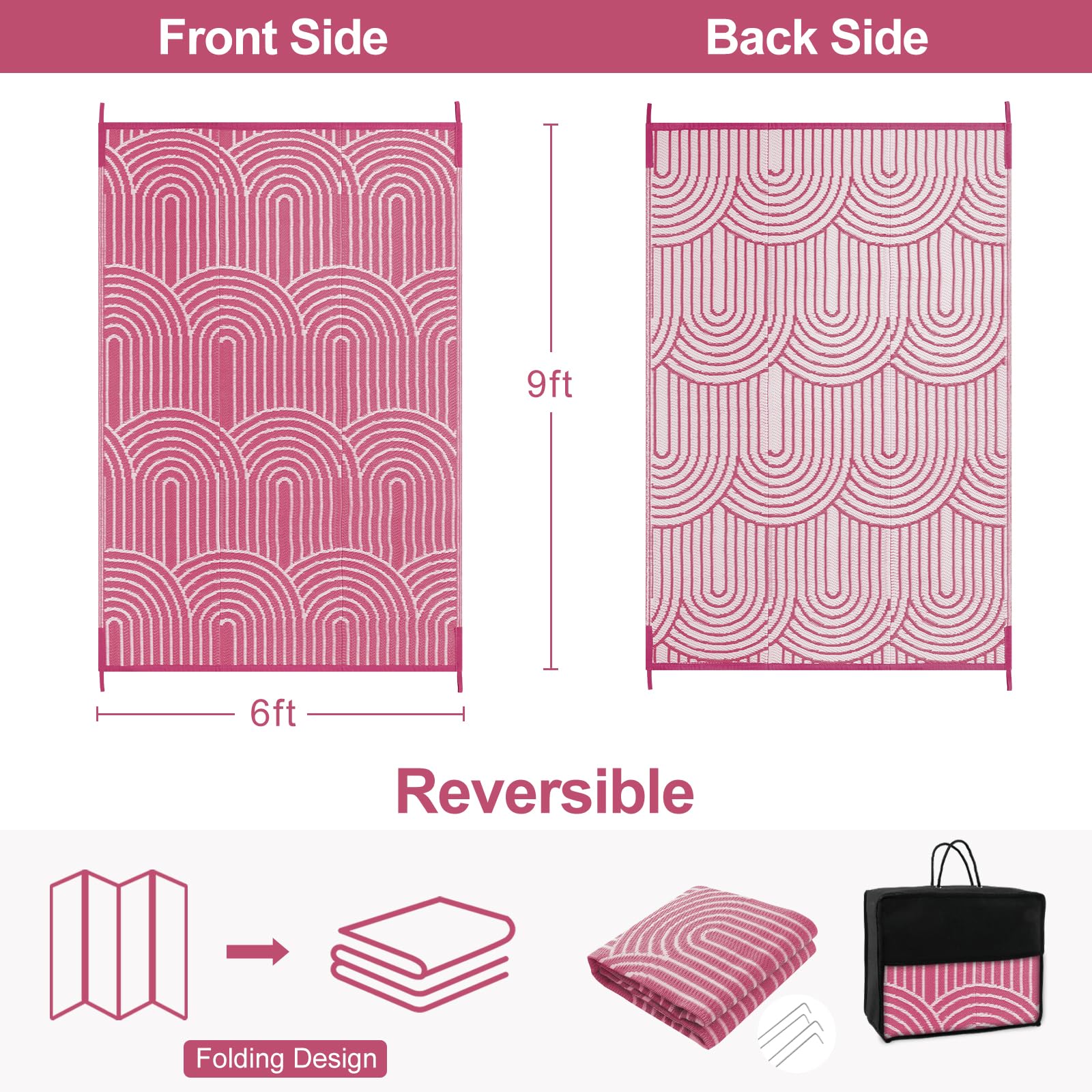 Lahome vista reversible que muestra durabilidad doble