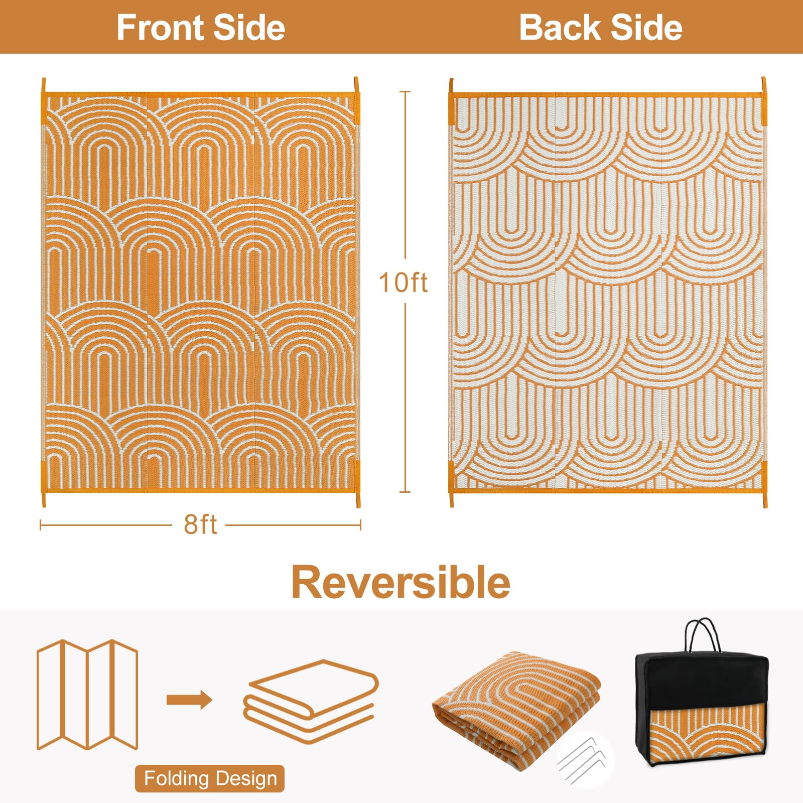Lahome lado reversible muestra patrón alternativo duradero