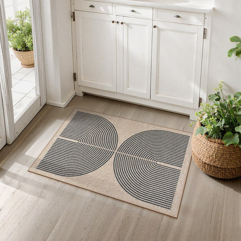 Lahome felpudo junto a fregadero de cocina, protege suelos y decora