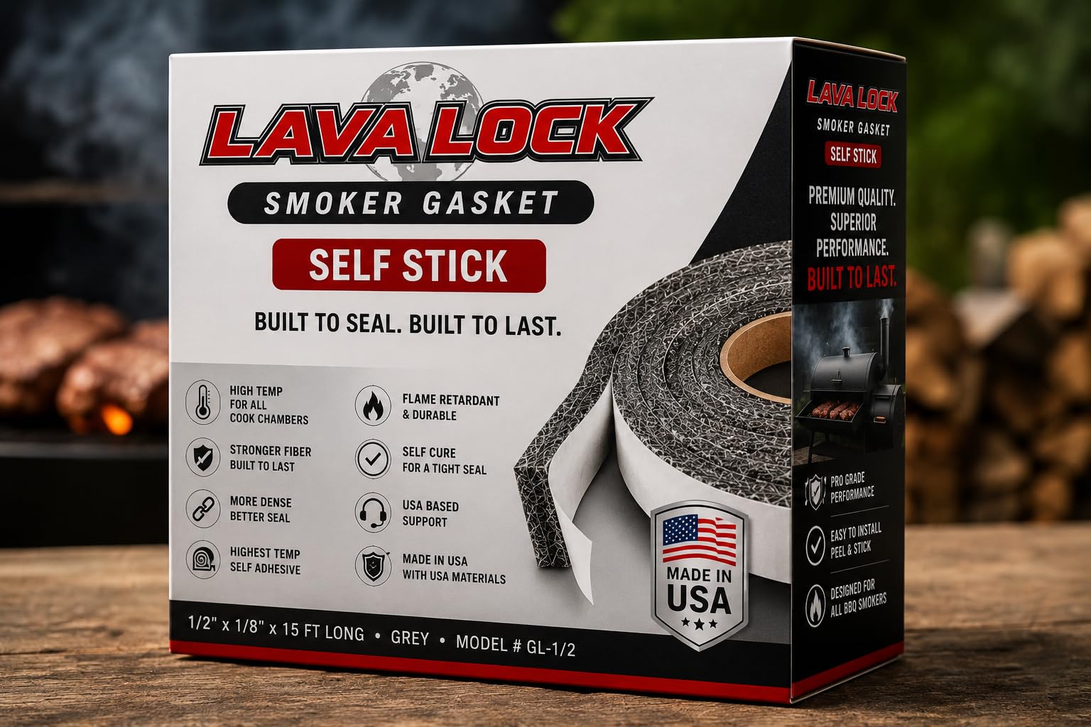 LavaLock detalle de bordes cortados para ajuste a medida y acabado limpio