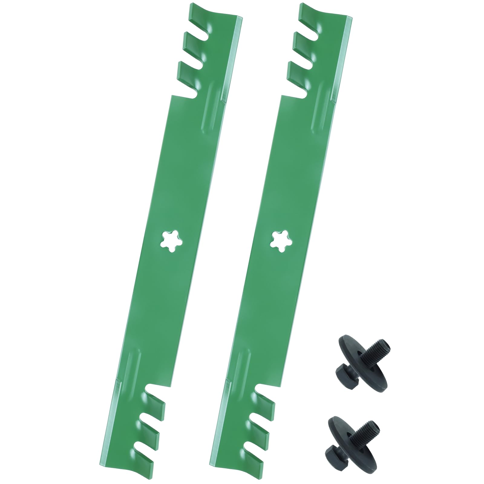 Lawneagle cuchilla Gator vista frontal para corte uniforme