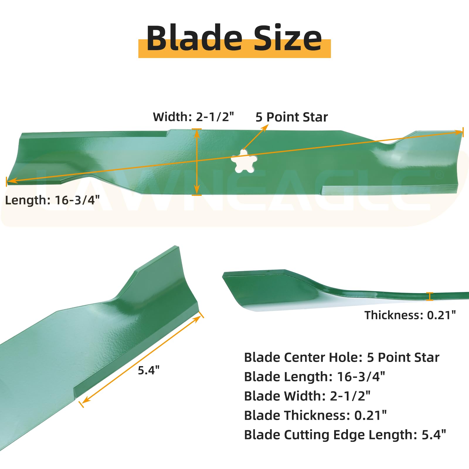 Lawneagle textura de acero con acabado anticorrosión durabilidad