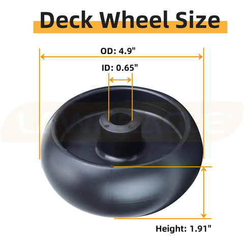 Lawneagle kit de herrajes con tornillos y tuercas para fijación segura del deck