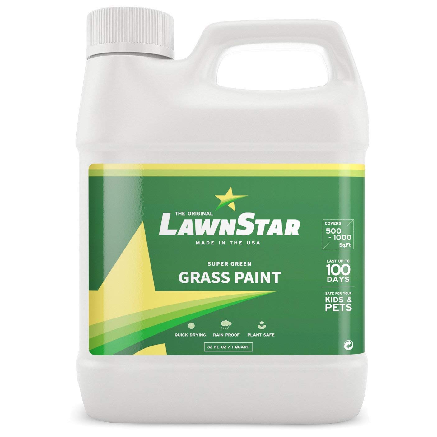 LawnStar botella frontal mostrando marca y formato 32oz, vista clara y profesional