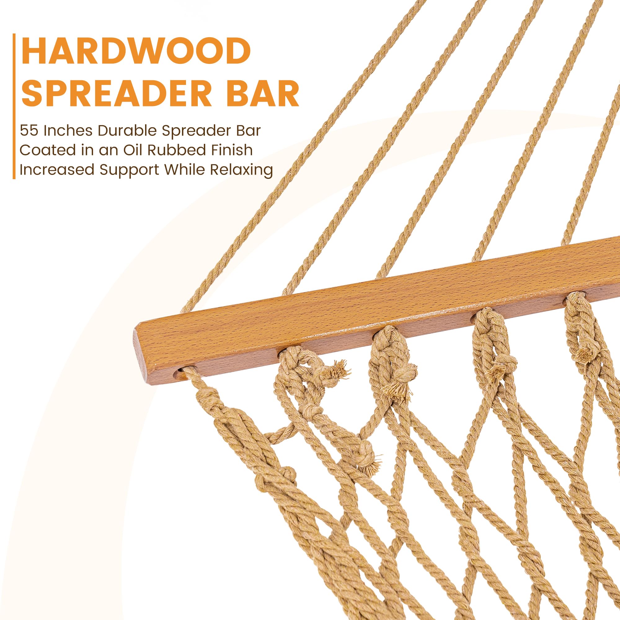 Lazy Daze barra separadora de madera FSC con acabado protector para estabilidad exterior