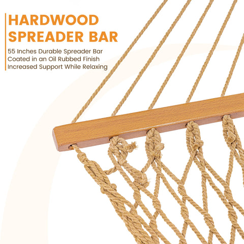 Lazy Daze barra separadora de madera FSC con acabado protector para estabilidad exterior