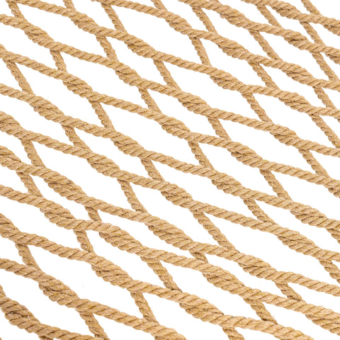 Lazy Daze detalle de cuerdas entrelazadas más gruesas que aumentan durabilidad y confort