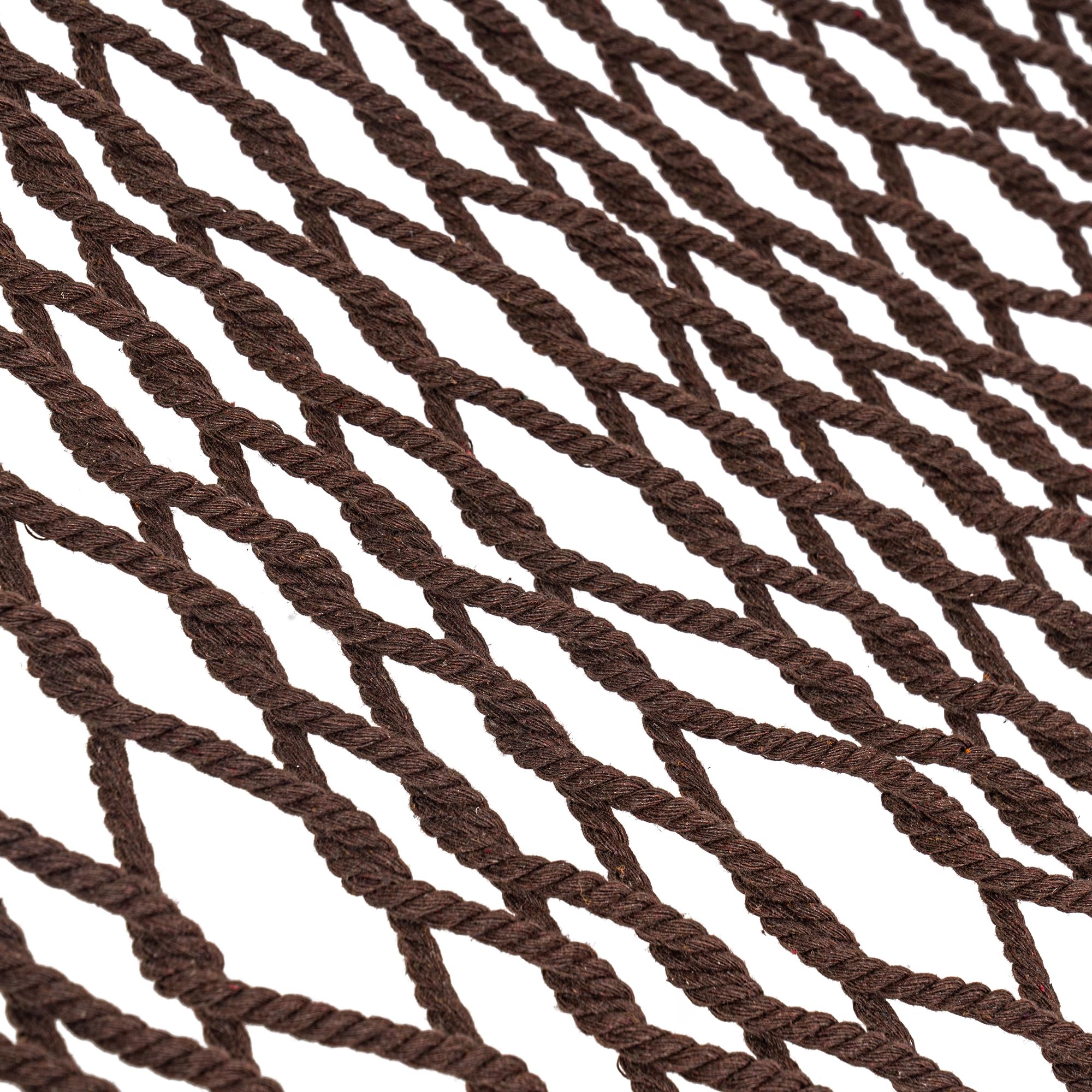 Lazy Daze detalle de cuerda más gruesa, textura tejida que mejora soporte