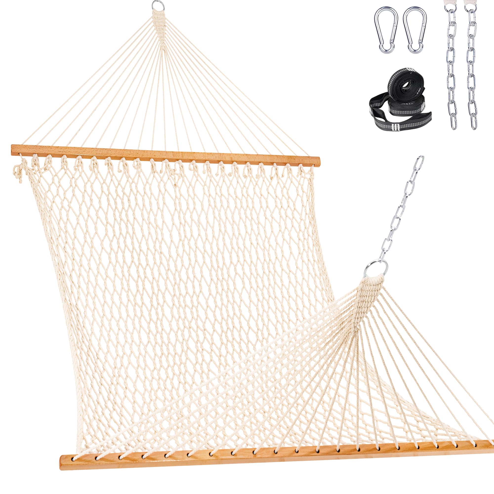Lazy Daze hamaca frontal mostrando espacio doble y comodidad
