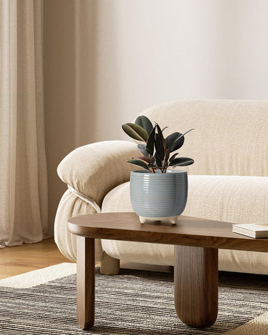 LE TAUCI detalle esmalte reactivo gris textura decorativa