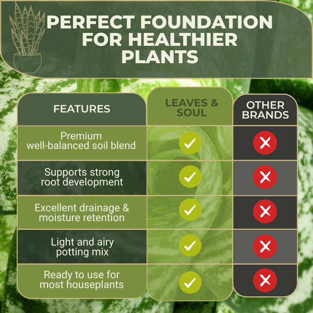 Leaves and Soul detalle de perlita y fibra que indica drenaje eficiente