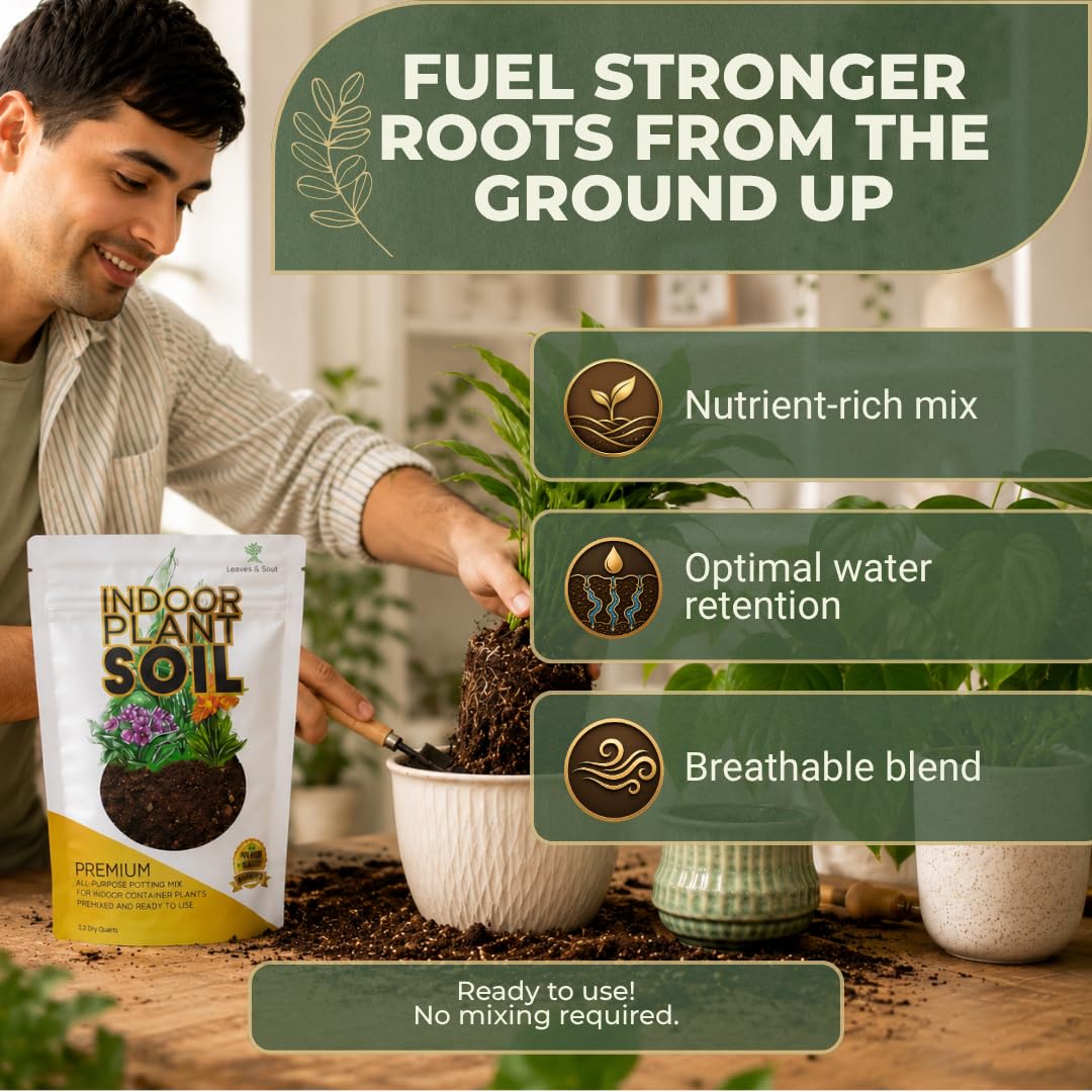 Leaves and Soul bolsa resellable cerrada que conserva frescura