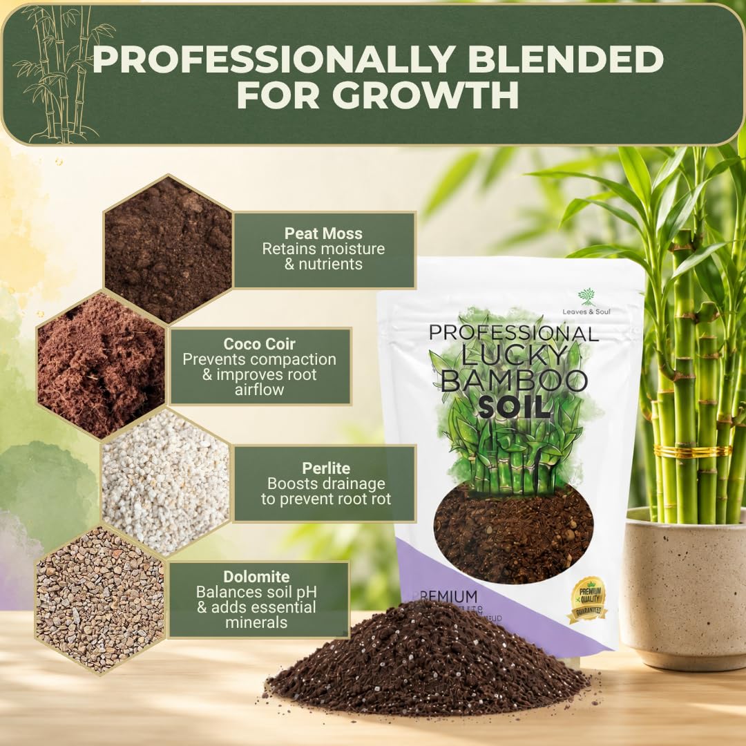 Leaves and Soul etiqueta con ingredientes, transparencia y calidad fabricada en USA