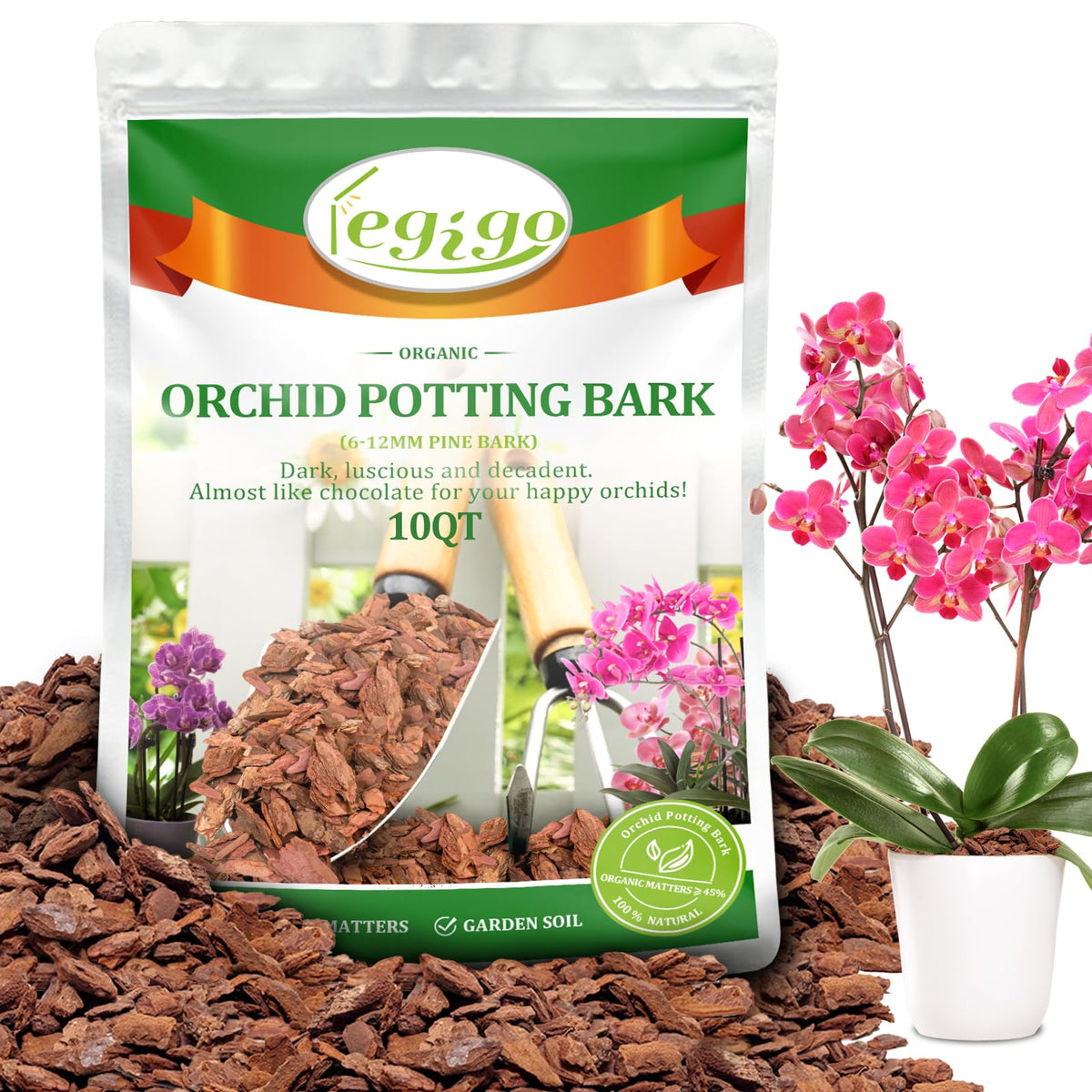 Legigo empaque frontal mostrando 10 quarts y uso fácil