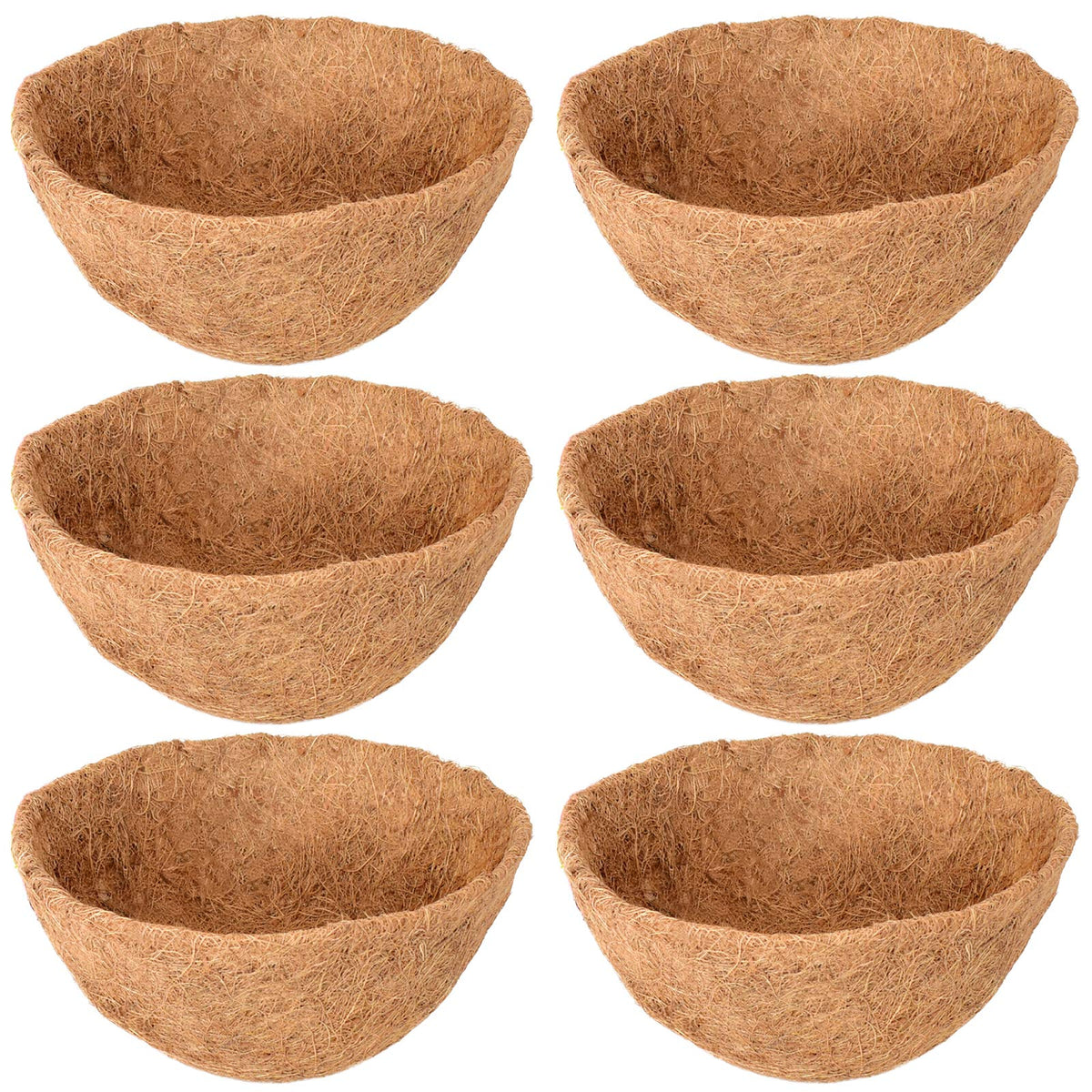 Legigo forro de coco frontal mostrando ajuste perfecto a cesta, mejora aspecto decorativo