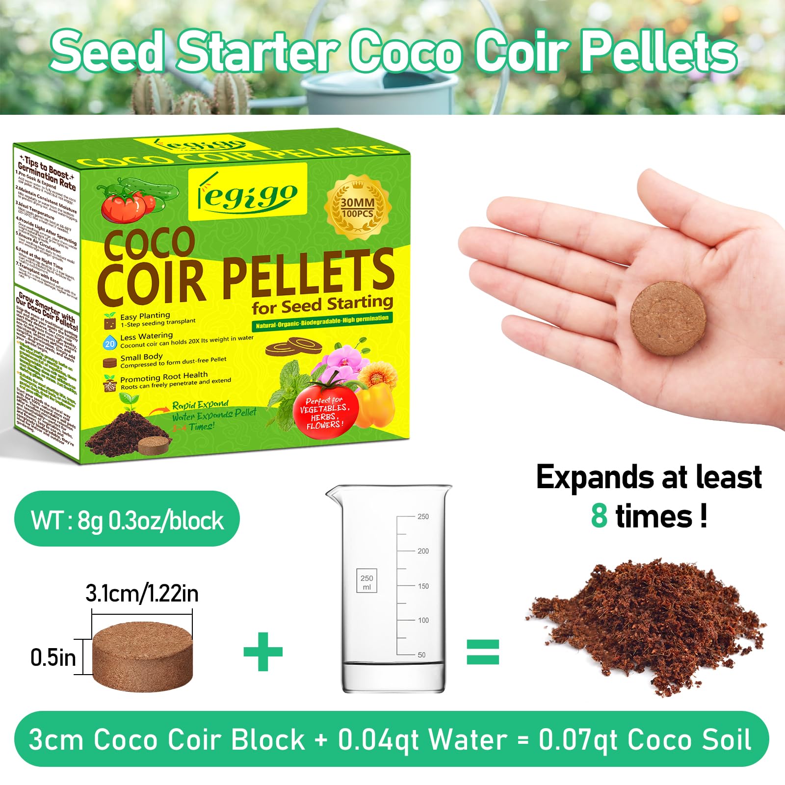Legigo pellet expandido detalle textura que mejora aireación