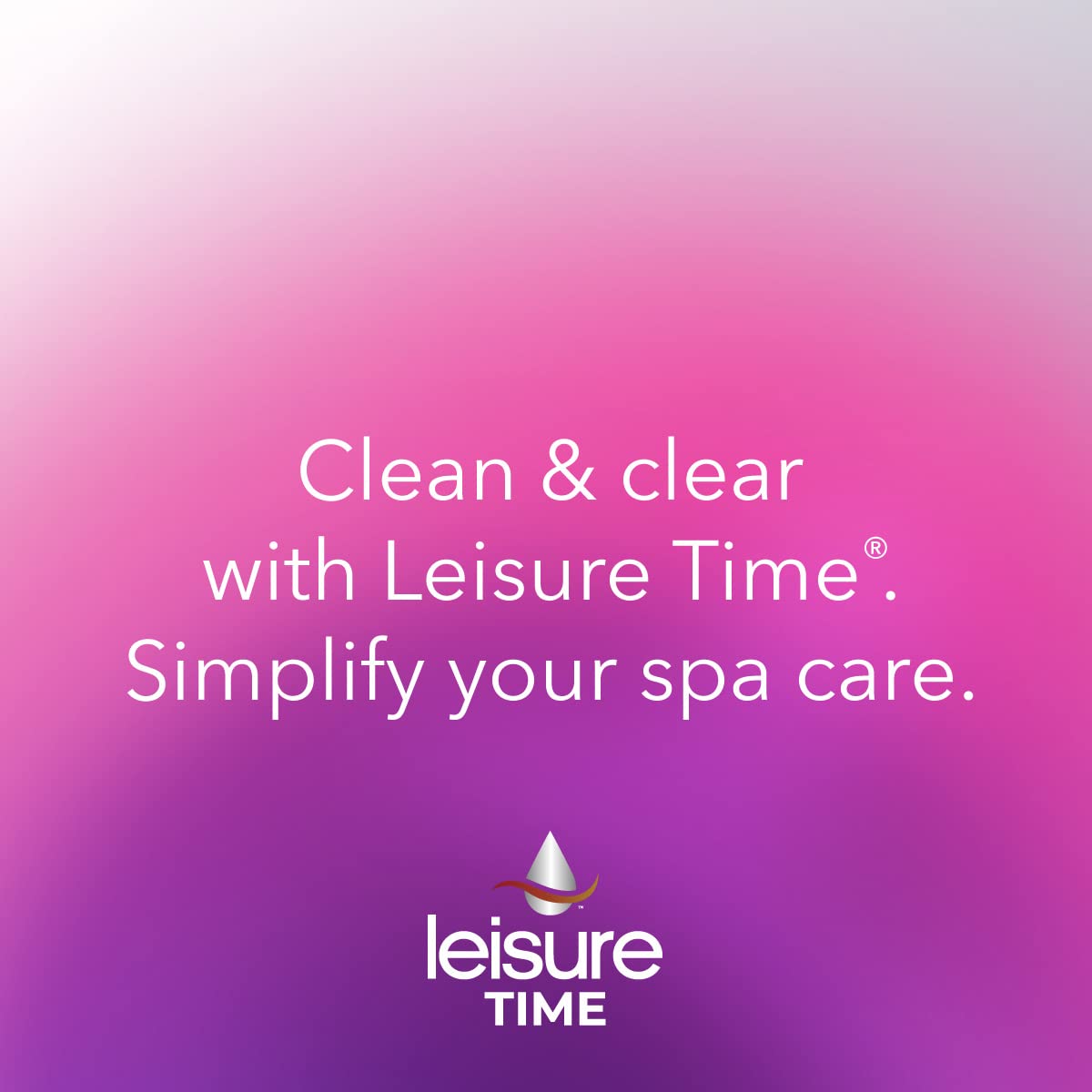 LEISURE TIME comparación de tamaño del envase que ayuda a estimar dosificación