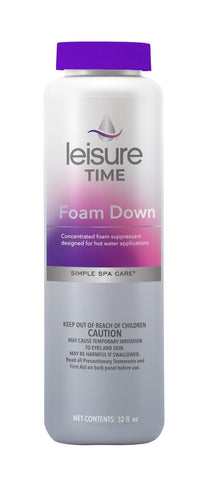 LEISURE TIME envase frontal 32 oz mostrando etiqueta clara y uso fácil